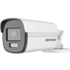 Cámara Bala Mini Fija con Audio 2MP(Luz blanca 20m)