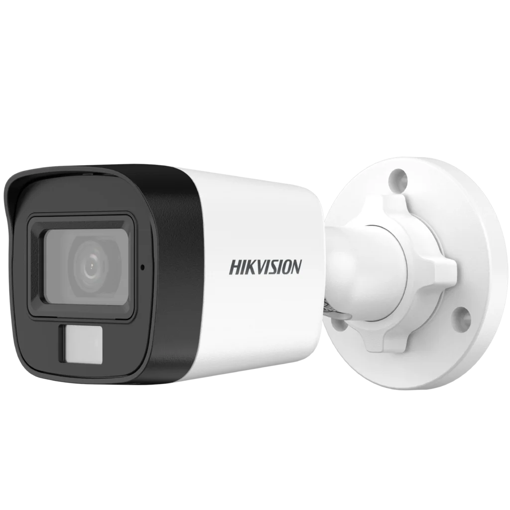 CÁMARA MINIBALA FIJA DE 2MP CON LUZ HIBRIDA INTELIGENTE