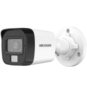 CÁMARA MINIBALA FIJA DE 2MP CON LUZ HIBRIDA INTELIGENTE