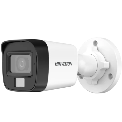 CÁMARA MINIBALA FIJA DE 2MP CON LUZ HIBRIDA INTELIGENTE
