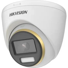 Cámara Seguridad Metálica/Plástica 2MP Visión Color/Alarma Luz