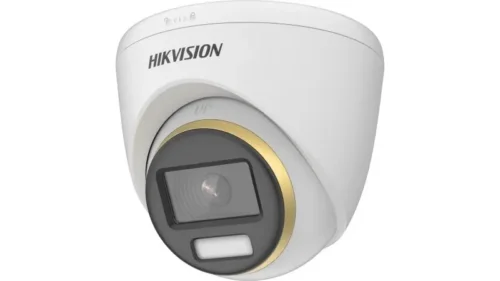 Cámara Seguridad Metálica/Plástica 2MP Visión Color/Alarma Luz