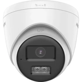 Cámara de torreta fija de 2 MP con audio bidireccional y sirena