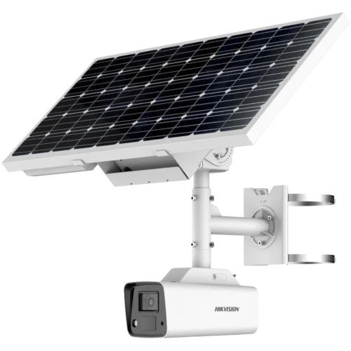 Cámara Bala 4G de 4 MP ColorVu con Panel Solar