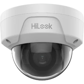 Camara Ip 2Mp Domo H265+ Dwdr 3Dnr D/Nf2.8 Ir30M Poe Ip67 Ik10 Semimetal Hilook