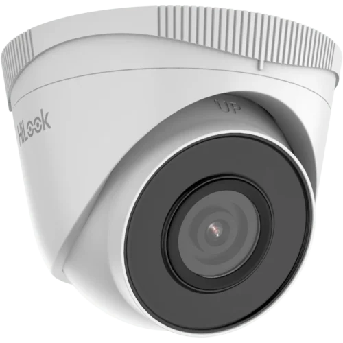 Camara Ip 2Mp Domo H265+ Dwdr D/Nf2.8 Poe Ir30M Poe Ip67 Semimetal Hilook