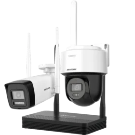 Kit NVR Wi-Fi con 3 Cámaras de 2 MP y HDD 1TB