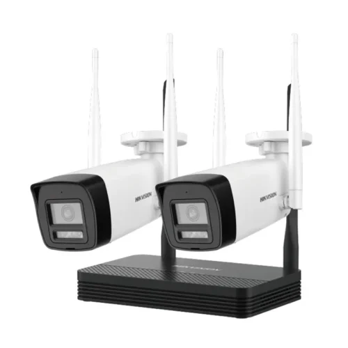 Kit NVR Wi-Fi con 2 Cámaras de 2 MP
