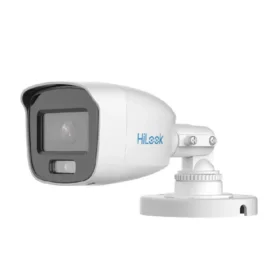 Camara Turbo 1080P Bala Colorvu 3D Dnr Wdr Rango De Luz Blanca 20M Ip66 Plastica Hilook