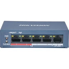 L2 5 Puertos 4/ 100 Mbps Poe Y 1/100 Mbps Ethernet Poe 35w Metalico