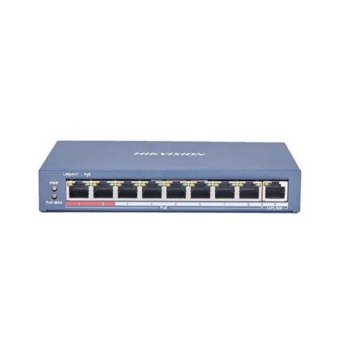 L2 9 Puertos 8/ 100 Mbps Poe Y 1/100 Mbps Ethernet Poe 115w Metalico