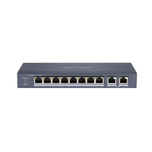 L2 8 Puertos Rj45 10/100mbps Poe 60w Metalico