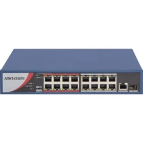 L2 16 Puertos Rj45 10/100mbps Poe 130w Metalico