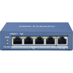 Switch Gigabit Poe No Administrable / 4 Puertos 10/100/1000 Mbps Poe+ / 1 Puerto 10/100/1000 Mbps Uplink / 35w