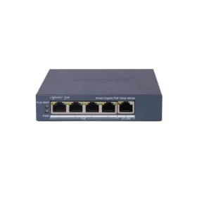 4 Puertos 4/ 100 Mbps Poe Y 2/100 Mbps Ethernet Poe 45 W Metalico