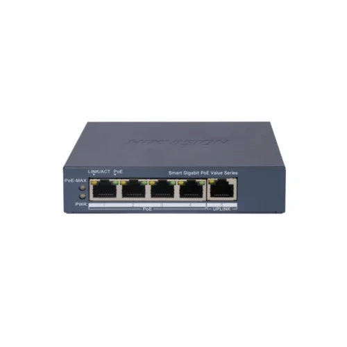 4 Puertos 4/ 100 Mbps Poe Y 2/100 Mbps Ethernet Poe 45 W Metalico