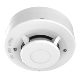 Detector De Humo Fotoelectrico No Direccionable De 4 Hilos Soporta Funcionabilidad Autonoma