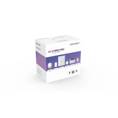 Kit Profesional Híbrido Ax Hybrid Incluye Panel Pha64, Teclado, Llavero, 2pir, Un Magnetico Y 2 Tags