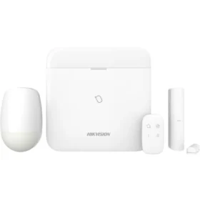 Panel Ds-pwa96 (Axpro 433mhz, White) *1 Sensor Magnetico (433mhz) *1 Sensor De Movimiento Pir  *1 Llavero Ds 2da Generacion