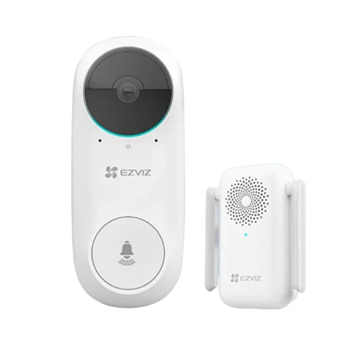 Kit de Videotimbre Inalámbrico EZVIZ DB2C con Sirena