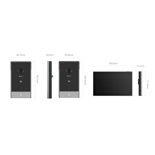 Videoportero Inteligente EZVIZ HP7 con Pantalla Táctil 2K - Imagen 2