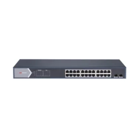 Switch Poe 24 Puertos No Administrable 225w 2 Puertos Sfp