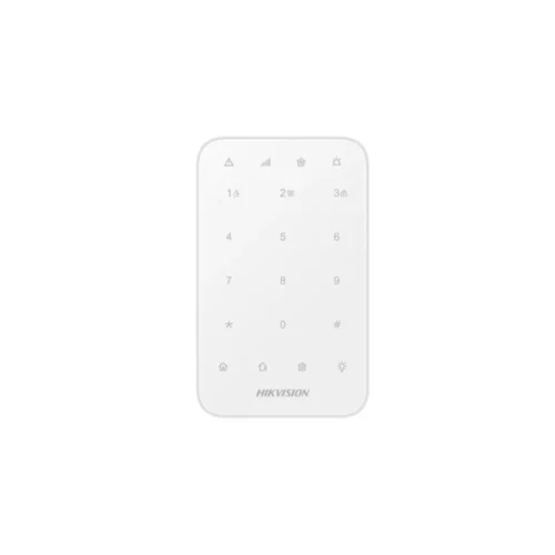 Teclado Inalambrico Compatible Con Paneles De Alarma Hikvision 2nda Generacion