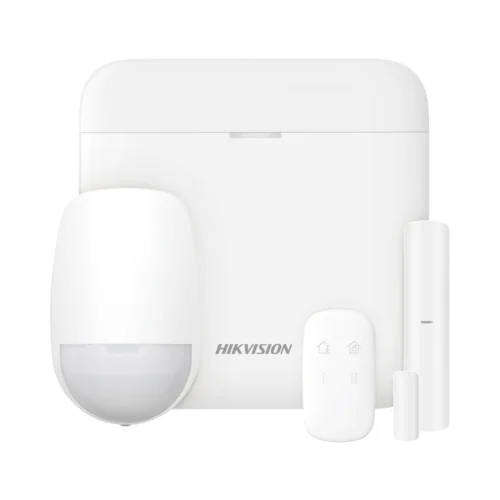 Panel Ds-pwa48-e-wb(axpro 433mhz, White) *1 Sensor Magnetico Ds-*1 Sensor De Movimiento Pir*1 Llavero  2da Generacion